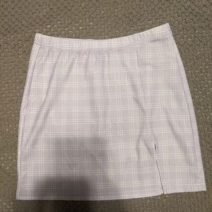 Shein Plaid skirt